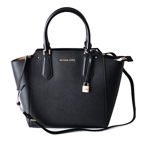 michael kors hayes lg ns tote|Michael Kors leather tote.